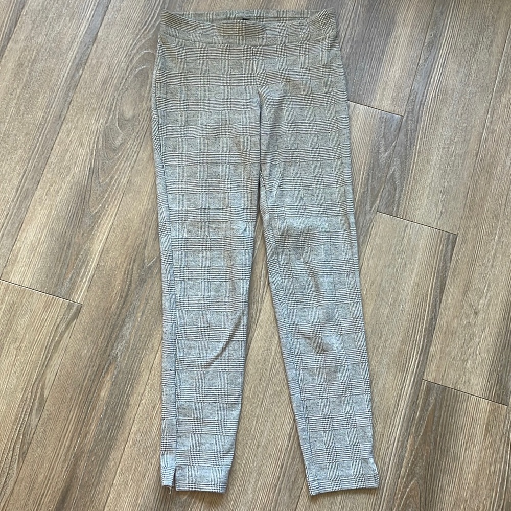 Hue Plaid Legging / Work Pant - Size S